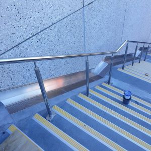 Waikato University, Tauranga Campus - Handrailing, Steel Traps etc